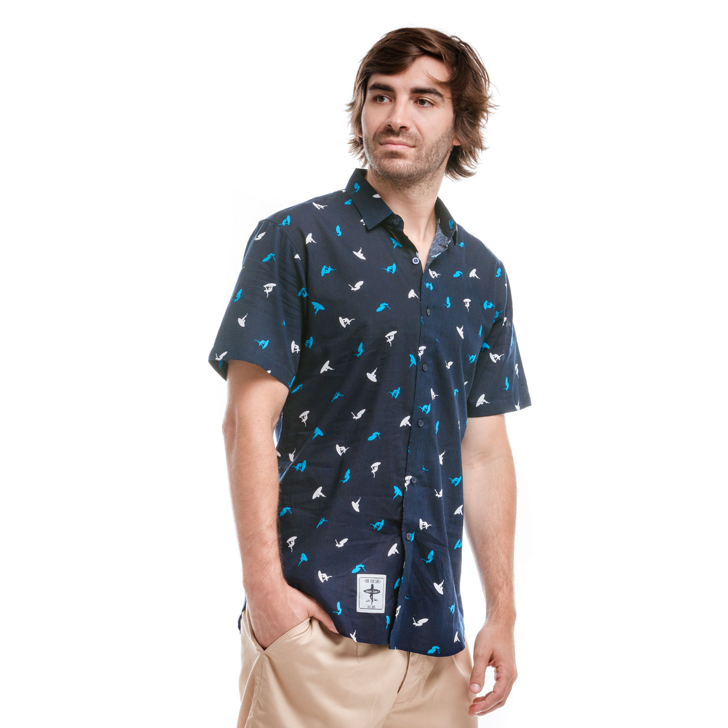 SURFER Casual Button Shirt - GrumpyScampi